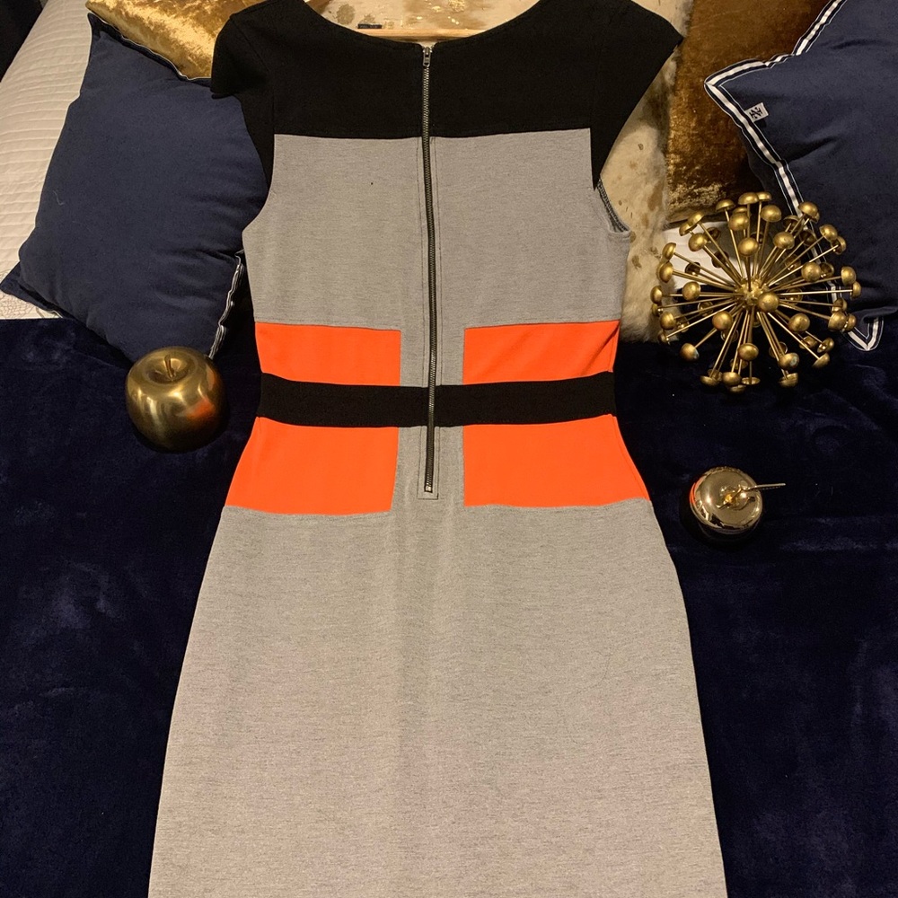 French Connection Color Block Dress - Picture 3 of 4